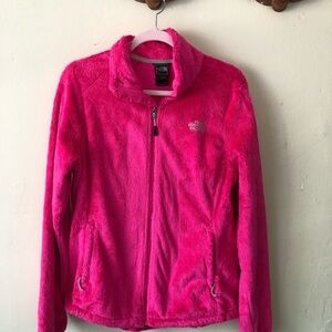 The North Face Vibrant Pink Fleece Jacket